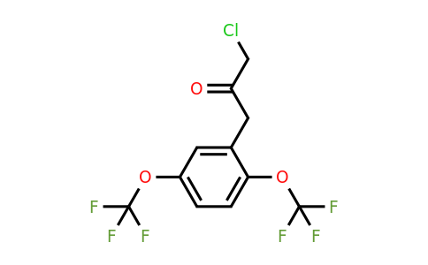 1804222-28-3 | 1-(2,5-Bis(trifluoromethoxy)phenyl)-3-chloropropan-2-one