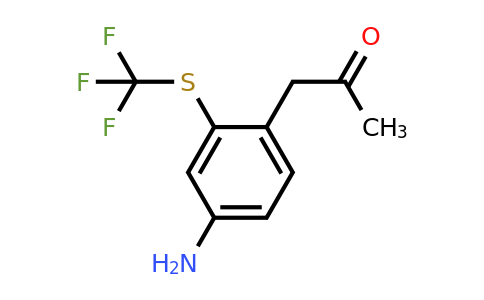1804222-30-7 | 1-(4-Amino-2-(trifluoromethylthio)phenyl)propan-2-one