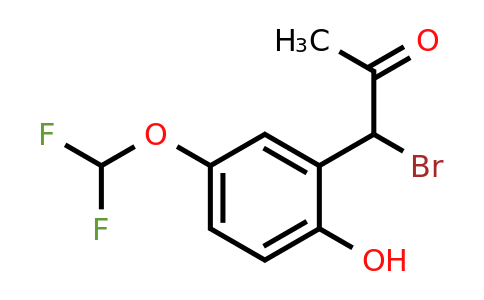1804223-95-7 | 1-Bromo-1-(5-(difluoromethoxy)-2-hydroxyphenyl)propan-2-one
