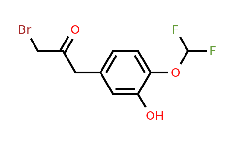 1804224-03-0 | 1-Bromo-3-(4-(difluoromethoxy)-3-hydroxyphenyl)propan-2-one