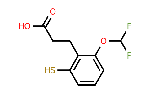 1804224-62-1 | 2-(Difluoromethoxy)-6-mercaptophenylpropanoic acid