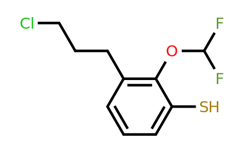 1804224-72-3 | 3-(3-Chloropropyl)-2-(difluoromethoxy)thiophenol