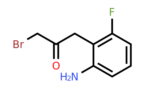 1804225-17-9 | 1-(2-Amino-6-fluorophenyl)-3-bromopropan-2-one