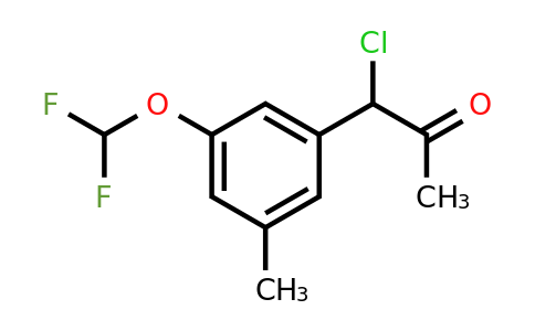 1804225-87-3 | 1-Chloro-1-(3-(difluoromethoxy)-5-methylphenyl)propan-2-one