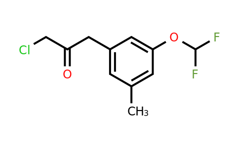 1804225-93-1 | 1-Chloro-3-(3-(difluoromethoxy)-5-methylphenyl)propan-2-one