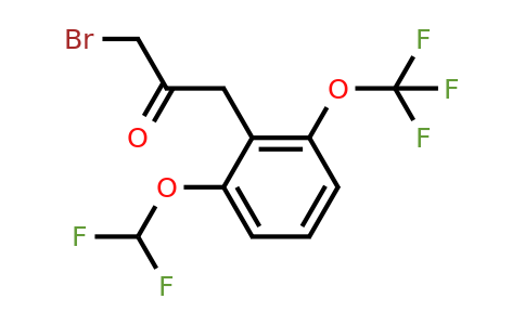 1804227-04-0 | 1-Bromo-3-(2-(difluoromethoxy)-6-(trifluoromethoxy)phenyl)propan-2-one