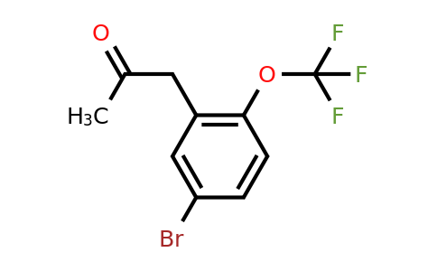 1804227-56-2 | 1-(5-Bromo-2-(trifluoromethoxy)phenyl)propan-2-one