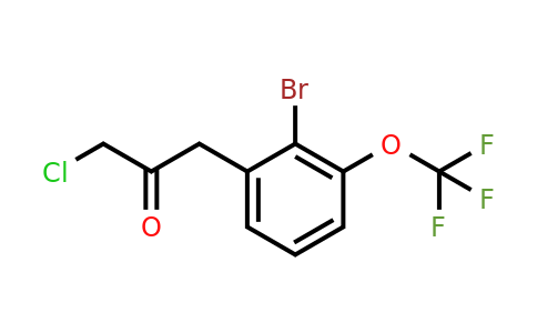 1804227-68-6 | 1-(2-Bromo-3-(trifluoromethoxy)phenyl)-3-chloropropan-2-one