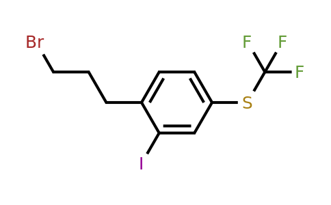 1804228-26-9 | 1-(3-Bromopropyl)-2-iodo-4-(trifluoromethylthio)benzene