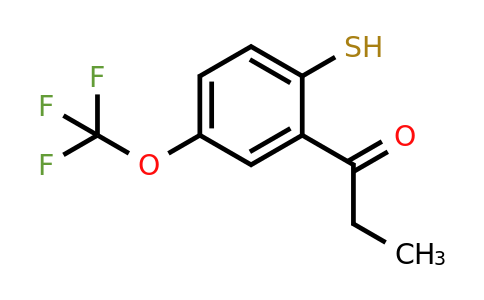 1804228-83-8 | 2-Propionyl-4-(trifluoromethoxy)thiophenol