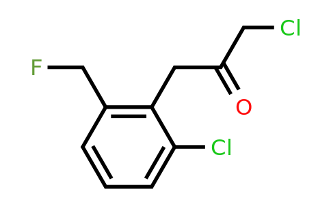 1804229-50-2 | 1-Chloro-3-(2-chloro-6-(fluoromethyl)phenyl)propan-2-one