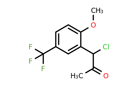 1804230-92-9 | 2-(1-Chloro-2-oxopropyl)-4-(trifluoromethyl)anisole