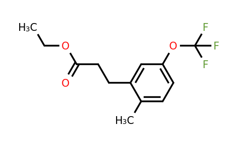 1804230-94-1 | Ethyl 3-(2-methyl-5-(trifluoromethoxy)phenyl)propanoate