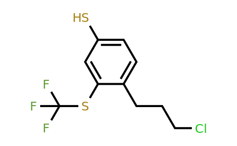 1804231-01-3 | 4-(3-Chloropropyl)-3-(trifluoromethylthio)thiophenol