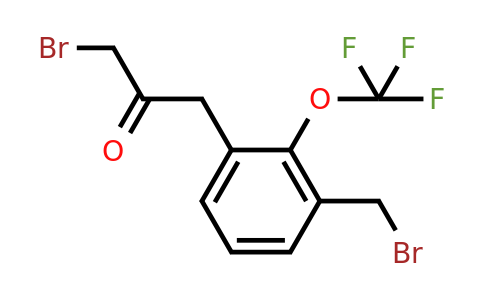 1804231-97-7 | 1-Bromo-3-(3-(bromomethyl)-2-(trifluoromethoxy)phenyl)propan-2-one