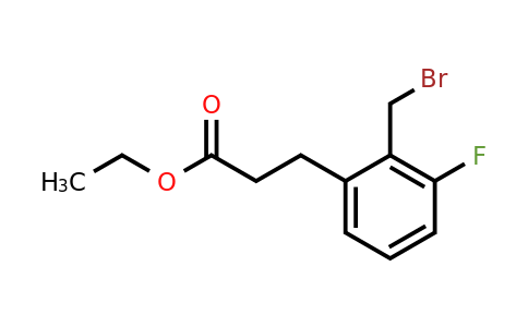 1804232-99-2 | Ethyl 2-(bromomethyl)-3-fluorophenylpropanoate