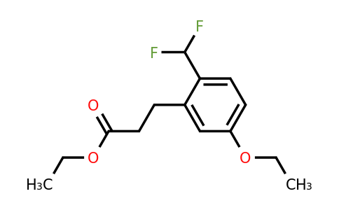 1804233-88-2 | Ethyl 2-(difluoromethyl)-5-ethoxyphenylpropanoate