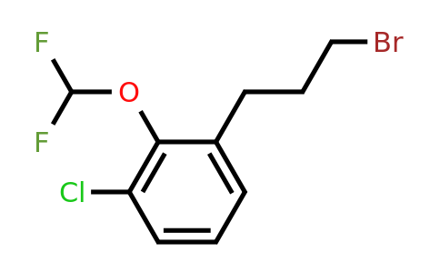1804234-39-6 | 1-(3-Bromopropyl)-3-chloro-2-(difluoromethoxy)benzene