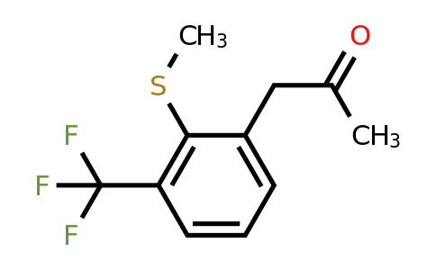 1804235-16-2 | 1-(2-(Methylthio)-3-(trifluoromethyl)phenyl)propan-2-one