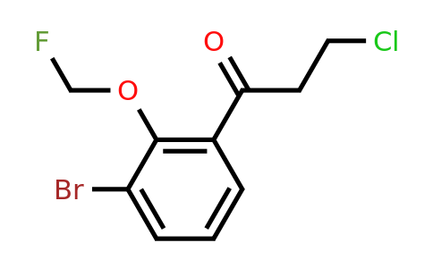 1804235-34-4 | 1-(3-Bromo-2-(fluoromethoxy)phenyl)-3-chloropropan-1-one