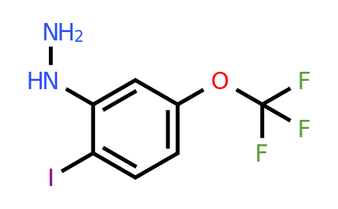 1804236-39-2 | 1-(2-Iodo-5-(trifluoromethoxy)phenyl)hydrazine