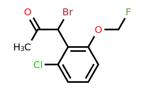 1804237-50-0 | 1-Bromo-1-(2-chloro-6-(fluoromethoxy)phenyl)propan-2-one