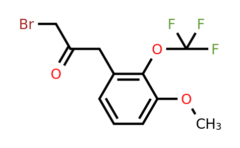 1804239-59-5 | 3-(3-Bromo-2-oxopropyl)-2-(trifluoromethoxy)anisole