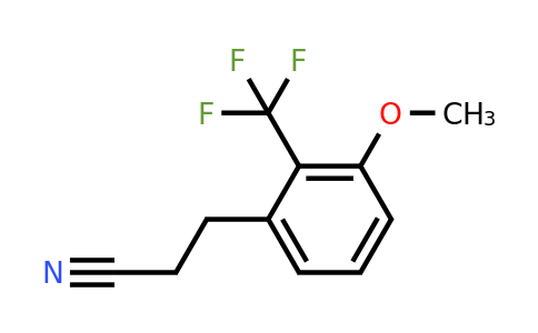 1804239-68-6 | 3-(3-Methoxy-2-(trifluoromethyl)phenyl)propanenitrile
