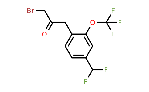 1804239-78-8 | 1-Bromo-3-(4-(difluoromethyl)-2-(trifluoromethoxy)phenyl)propan-2-one