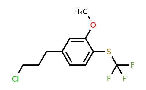 1804240-11-6 | 5-(3-Chloropropyl)-2-(trifluoromethylthio)anisole
