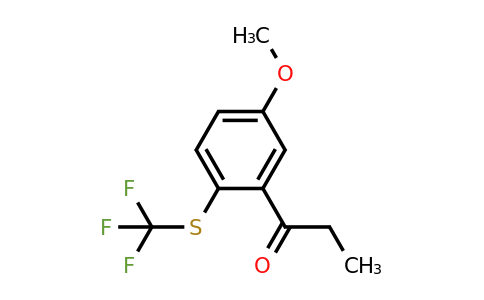 1804240-24-1 | 3-Propionyl-4-(trifluoromethylthio)anisole