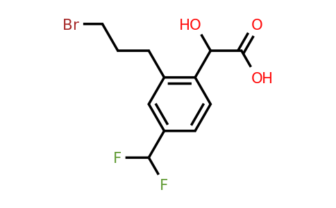 1804242-55-4 | 2-(3-Bromopropyl)-4-(difluoromethyl)mandelic acid