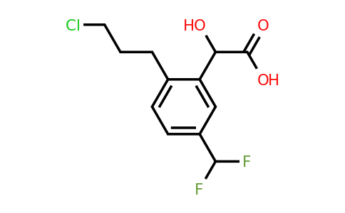 1804242-62-3 | 2-(3-Chloropropyl)-5-(difluoromethyl)mandelic acid