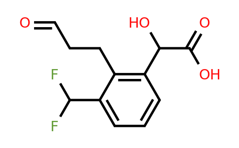 1804242-77-0 | 3-(Difluoromethyl)-2-(3-oxopropyl)mandelic acid