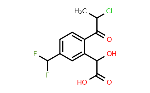 1804243-12-6 | 2-(2-Chloropropanoyl)-5-(difluoromethyl)mandelic acid