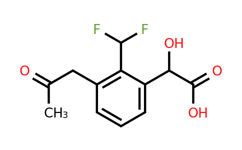 1804243-31-9 | 2-(Difluoromethyl)-3-(2-oxopropyl)mandelic acid