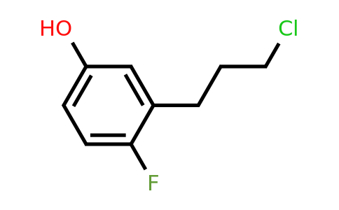 1804243-61-5 | 3-(3-Chloropropyl)-4-fluorophenol