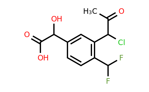 1804243-81-9 | 3-(1-Chloro-2-oxopropyl)-4-(difluoromethyl)mandelic acid