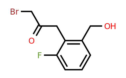 1804244-72-1 | 1-Bromo-3-(2-fluoro-6-(hydroxymethyl)phenyl)propan-2-one