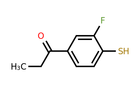 1804245-66-6 | 1-(3-Fluoro-4-mercaptophenyl)propan-1-one
