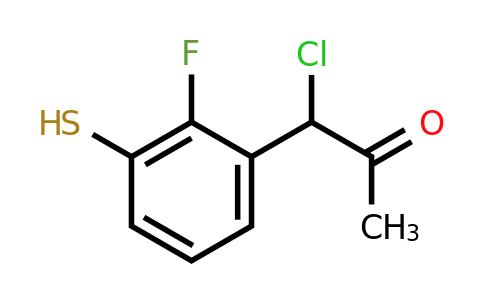 1804246-69-2 | 1-Chloro-1-(2-fluoro-3-mercaptophenyl)propan-2-one