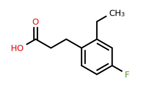 1804247-53-7 | 2-Ethyl-4-fluorophenylpropanoic acid