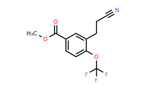 1804247-88-8 | Methyl 3-(2-cyanoethyl)-4-(trifluoromethoxy)benzoate