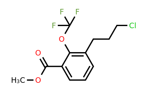 1804247-93-5 | Methyl 3-(3-chloropropyl)-2-(trifluoromethoxy)benzoate