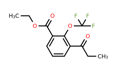 1804248-39-2 | Ethyl 3-propionyl-2-(trifluoromethoxy)benzoate