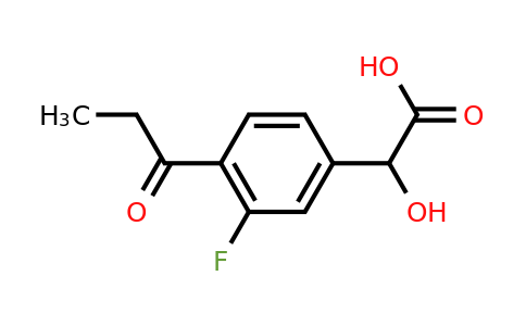 1804249-31-7 | 3-Fluoro-4-propionylmandelic acid