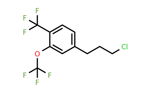 1804249-56-6 | 4-(3-Chloropropyl)-2-(trifluoromethoxy)benzotrifluoride