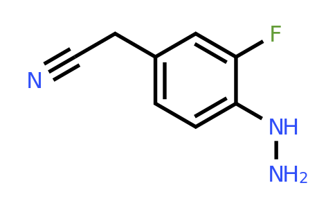 1804249-87-3 | 3-Fluoro-4-hydrazinylphenylacetonitrile