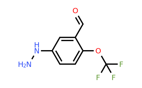 1804250-14-3 | 5-Hydrazinyl-2-(trifluoromethoxy)benzaldehyde