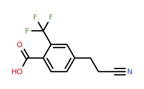 1804250-30-3 | 4-(2-Cyanoethyl)-2-(trifluoromethyl)benzoic acid